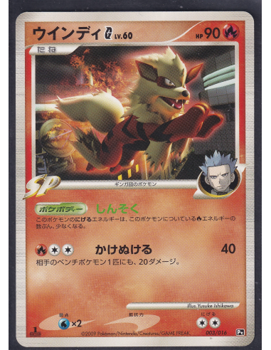 Arcanine [G] Lv.60 (PtC 003) Charizard SP Half Deck I2