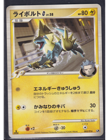 Manectric [G] Lv.58 (PtC 005) Charizard SP Half Deck I1