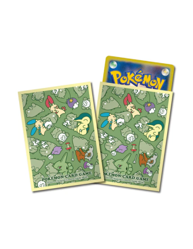 Pokemon Center 2025 Poke Parle Whimsicott Substitute Sleeves (Yellow Border Version)
