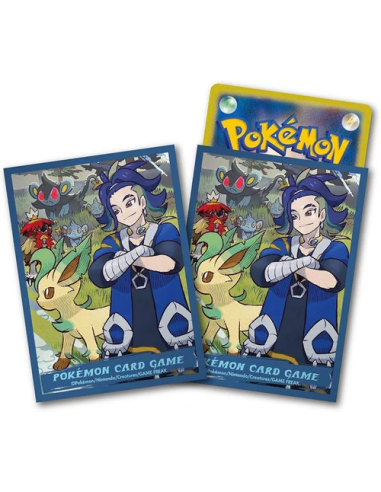 Pokemon Center 2022 Adaman Leafeon Hisui Days Sleeves