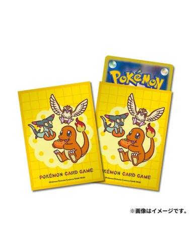 Pokemon Center 2025 Charmander Dreepy Pidgey Good Friends Sleeves