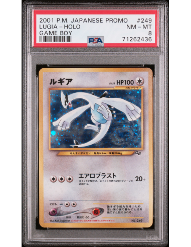 Psa 8 Lugia Game Boy Holo 2001