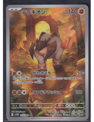 Terrakion (sv11W 133) White Flare JP L2