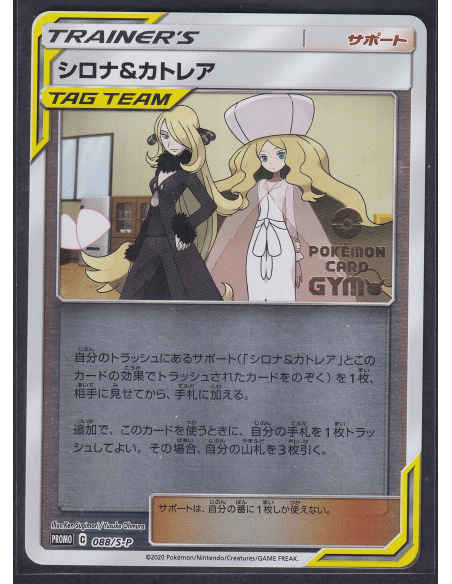 Cynthia & Caitlin (S-P 88) Sword & Shield Promos M2