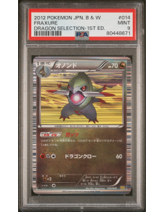PSA 9 Fraxure - Dragon...