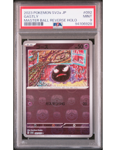 PSA 9 Gastly - Master Ball...