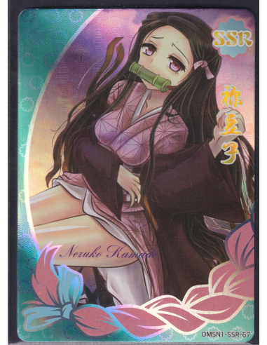 Nezuko Kamado Demon Slayer SSR DMSN1-67