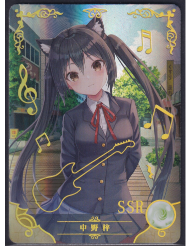 K-ON Kon Azusa Nakano SSR NS-2M07-026 Goddess Story